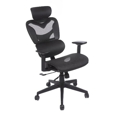 Office Furniture High Back Adjustable Revolving Manager Executive White Swivel Lift Ergonomic Mesh Fabric Gaming Office Chair