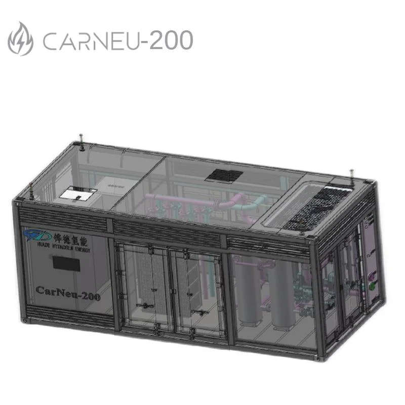 Custom 200kw Hydrogen H2 Fuel Cell Combined Heat and Power Plant