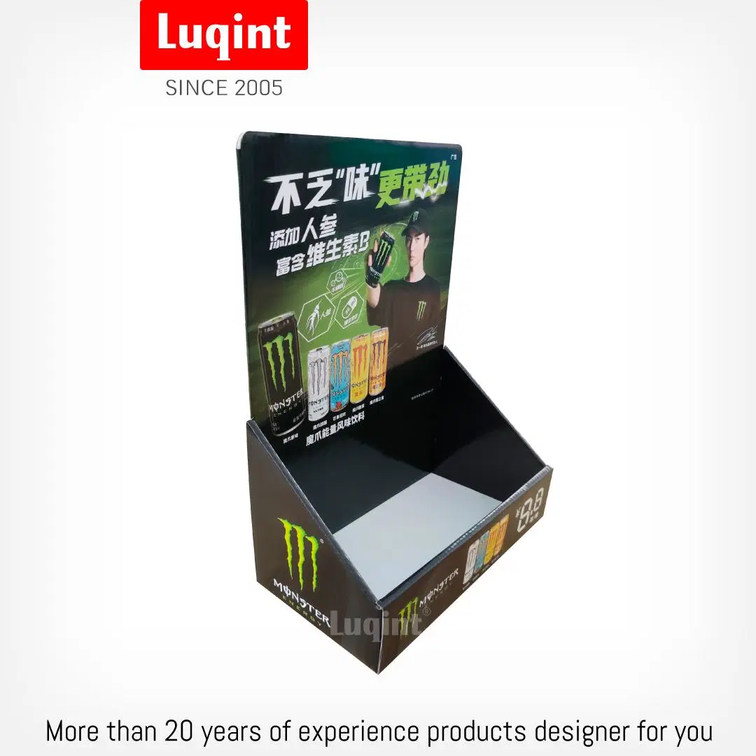 Retail Store Paper Pegboard Cardboard Countertop Pop up Pupp up Roll up Display Banner Stand