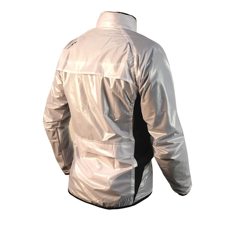 100% Polyester Bicycle Raincoat Fashion Custom Breathable Lightweight Bicycle Cycling Clothing