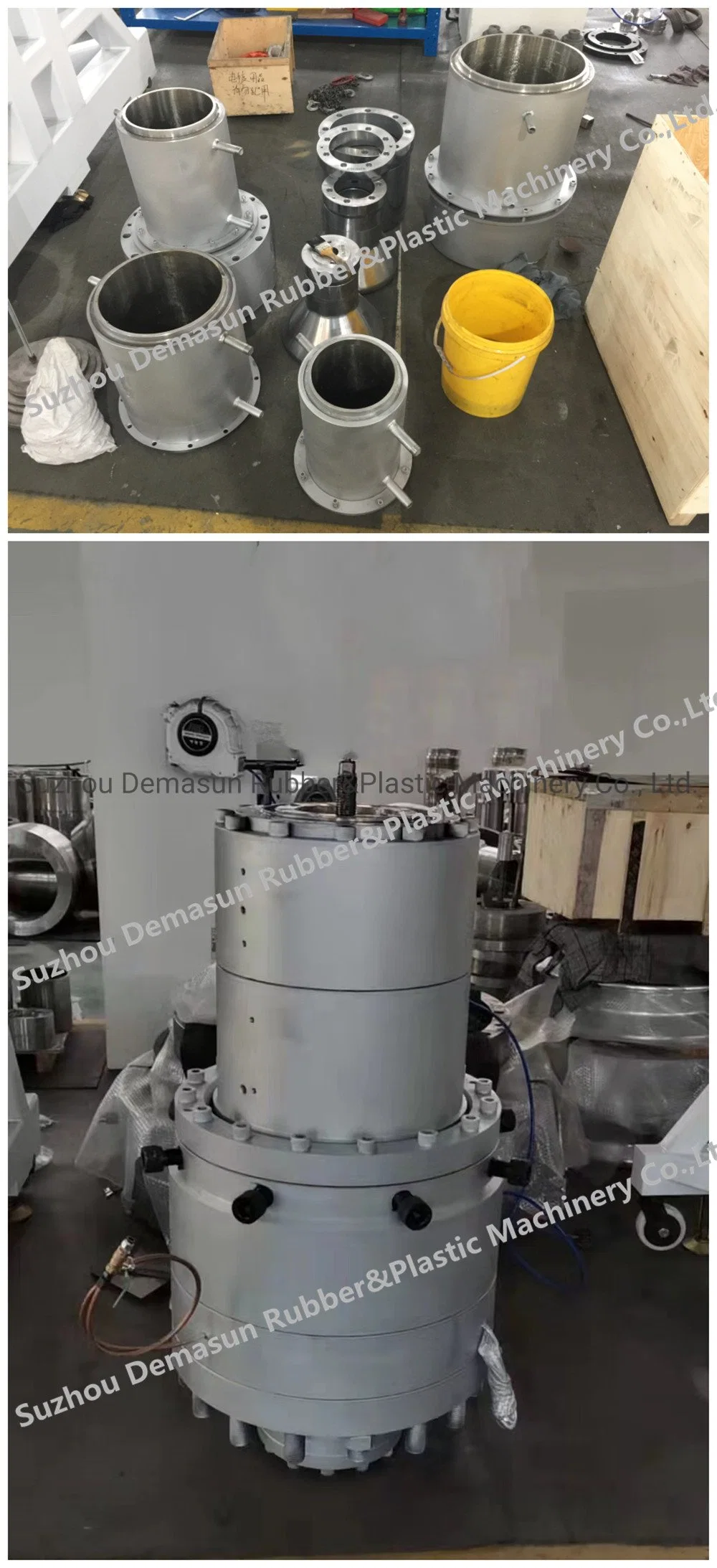 Tubo de agua de molde de plástico de UPVC extrusora tubo Tubo de PVC de Die Die de extrusión de la máquina de extrusión de plástico de la cabeza molde