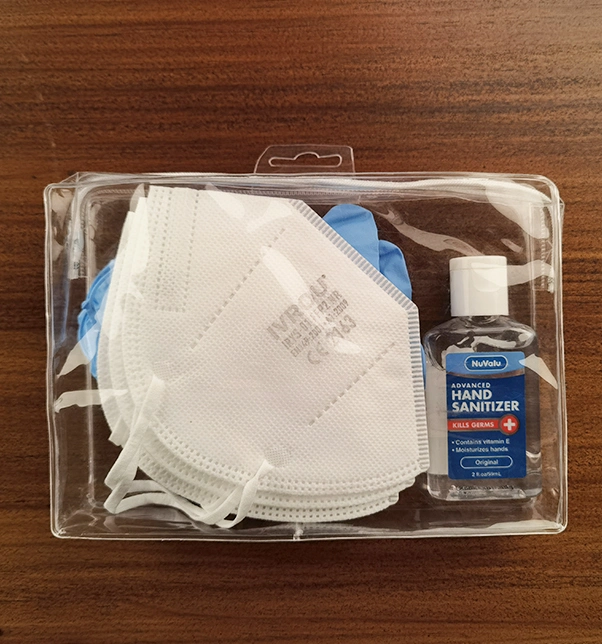 Disposable Personal Equipment Sit with Medical Clothing Protective Suit Glove FFP2 Mask