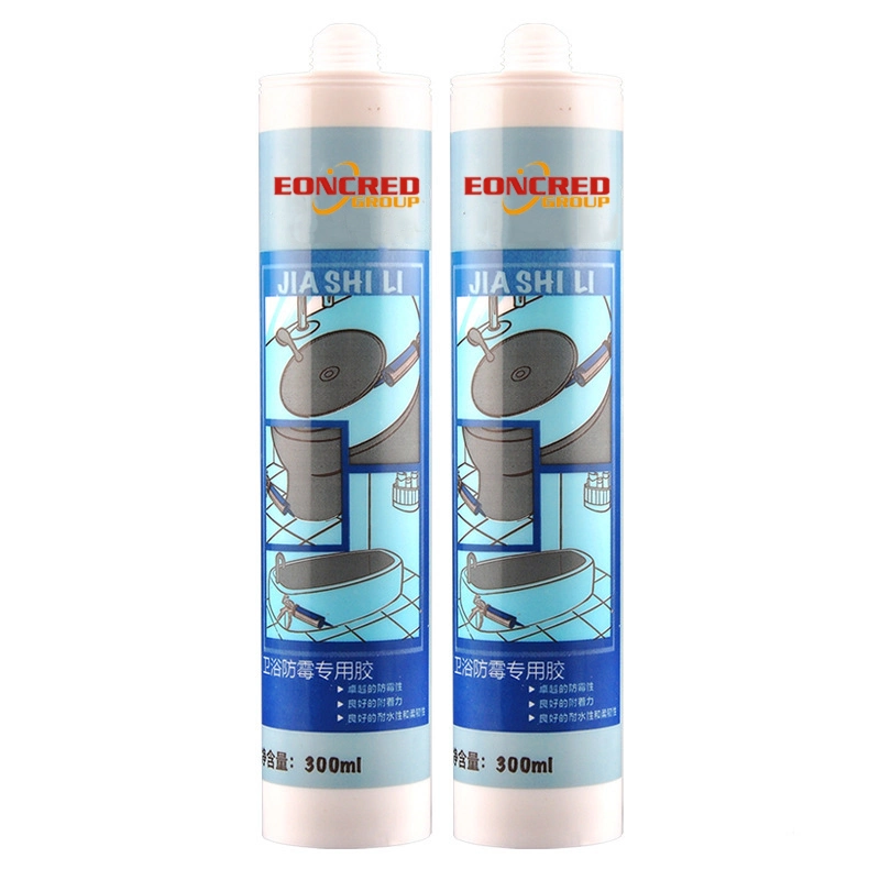 Sellador multiuso 300 ml de una rápida cura neutro 100% silicona sellante de silicona adhesivo sellador de silicona para la construcción