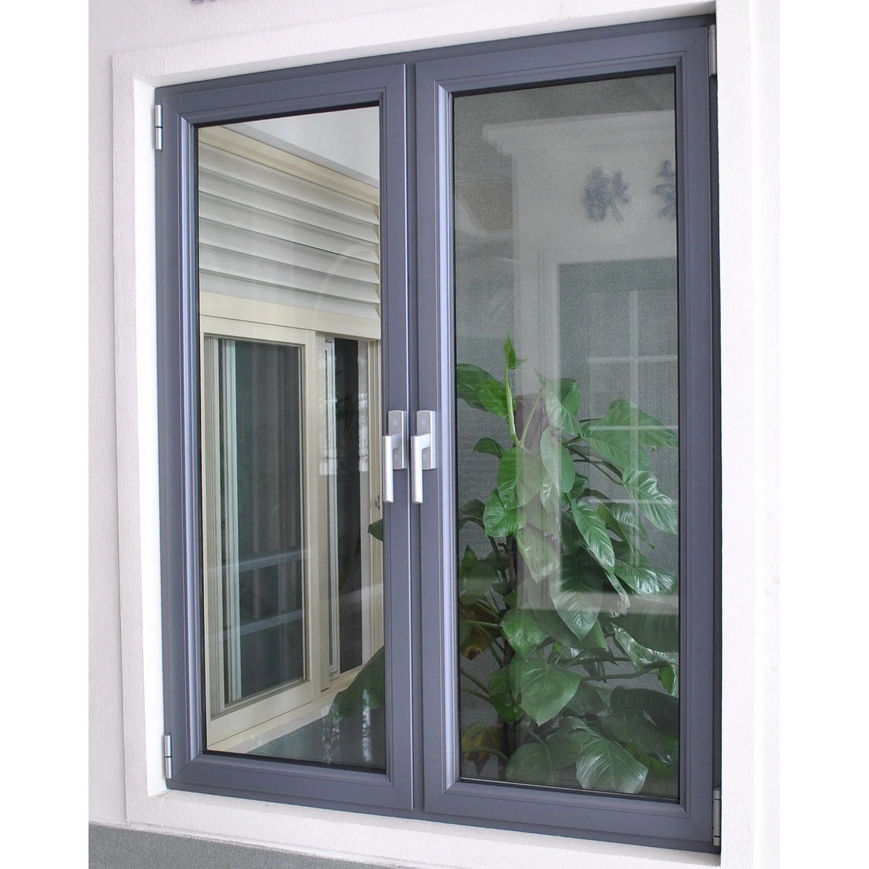 Custom Modern Design Double Glazing Thermal Break Profile Commercial Aluminum Sliding Windows