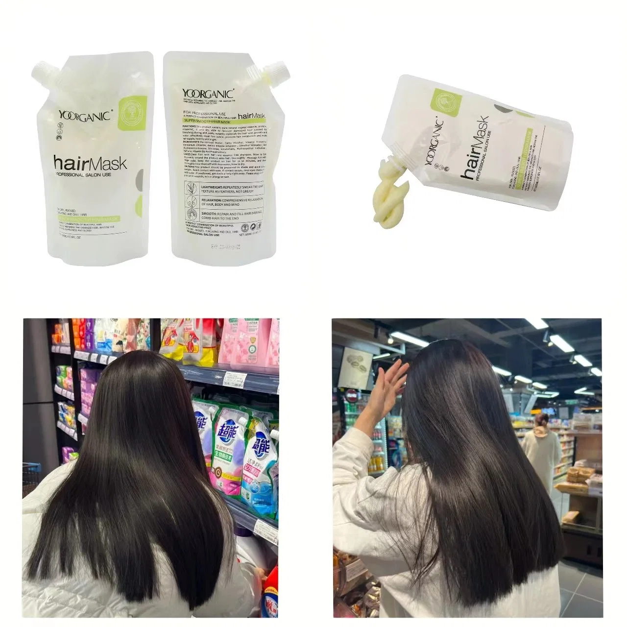 Boda Haar Maskn Behandlung Conditioner 500ml 800ml OEM Großhandel/Lieferant Bulk Koreanische Maskn