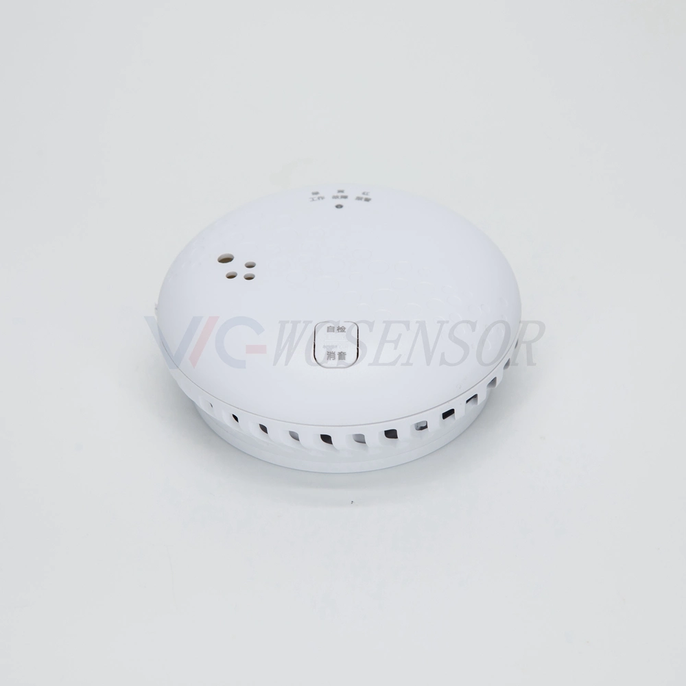 High quality/High cost performance Wholesale/Supplier 3V Lithium Battery WiFi Tuya Smoke Alarm Gas Detector