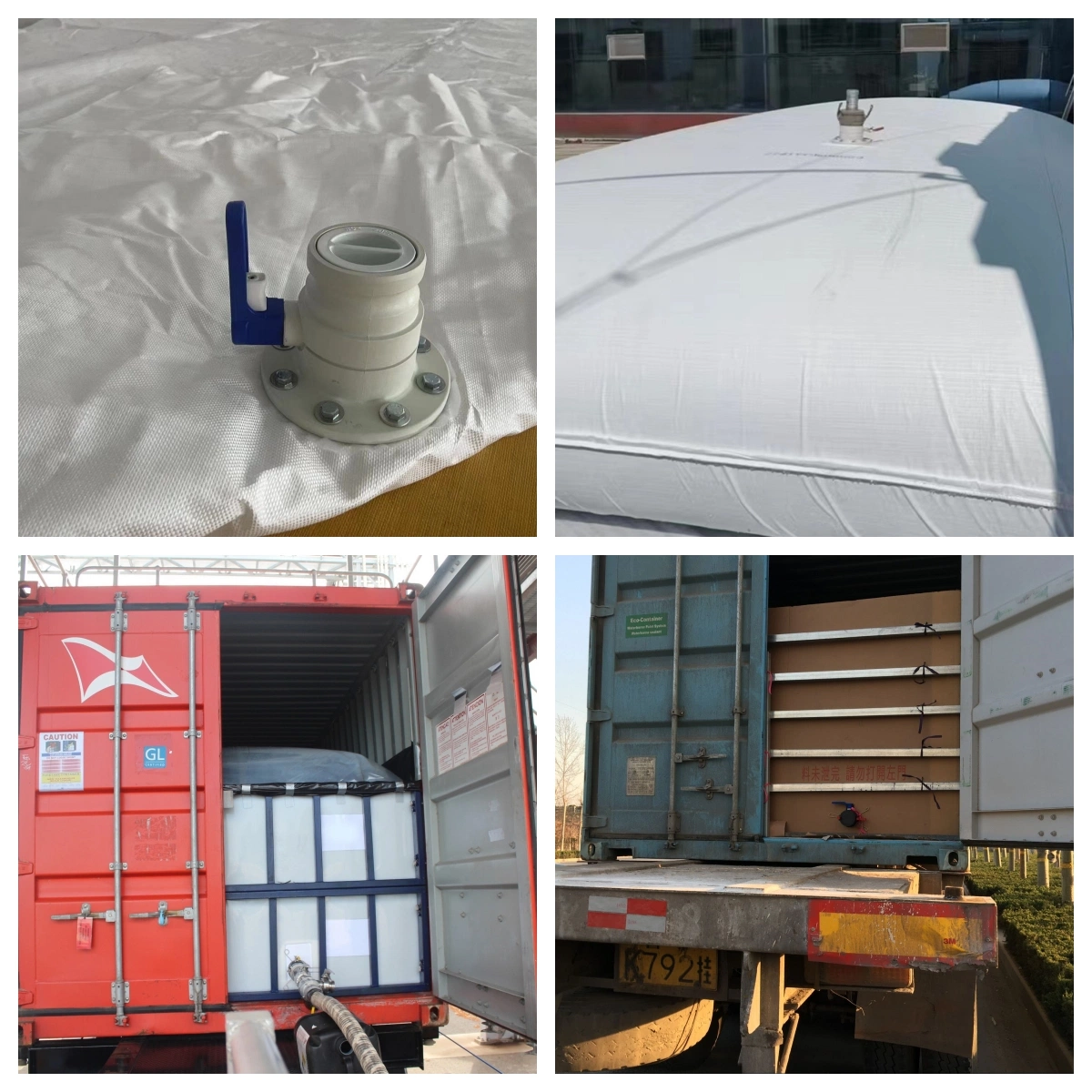 Factory Supply Container Liquid Bag Logistics Packaging PE Flexitank