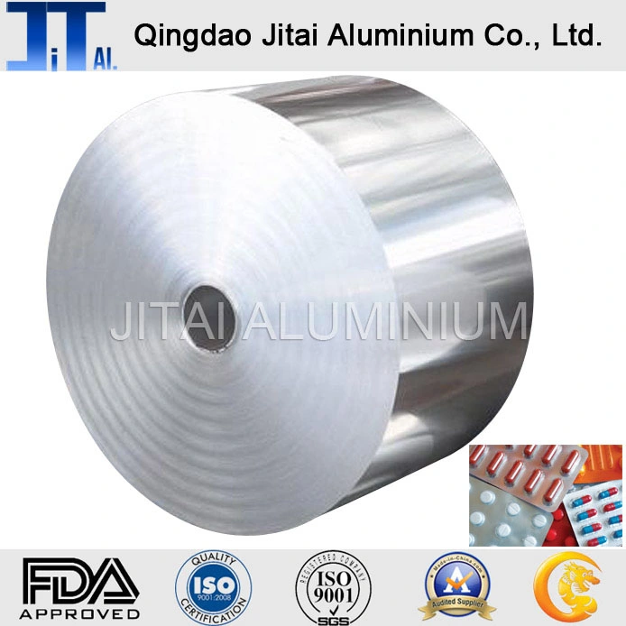 Aluminium Foil in Jumbo Roll for Cap/Heat/Hot Seal/Lidding/Yogurt Lids/Dairy Packaging/Food Wraping Foil