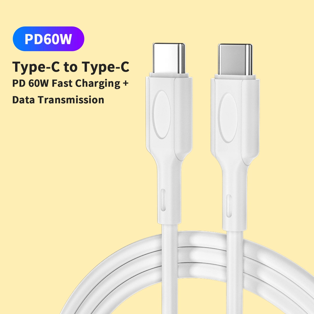 Hot Sale Pd 60W Fast Charging Cable Computer Cable USB C to C Type C Data Cables for Apple