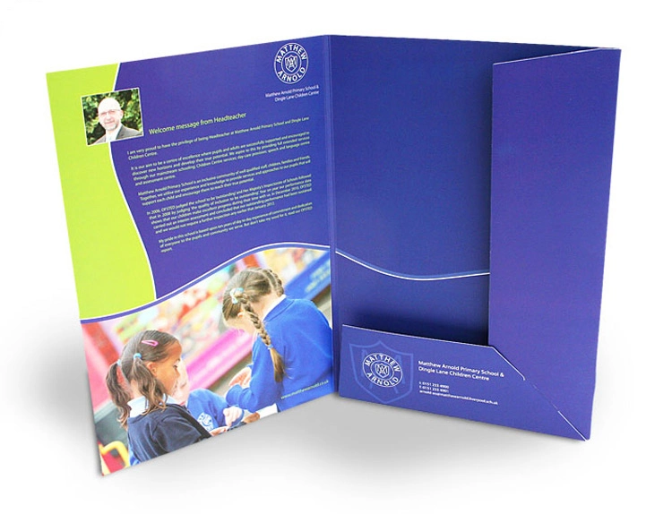 Factory Offset Printing Service Corporate Product Brochure