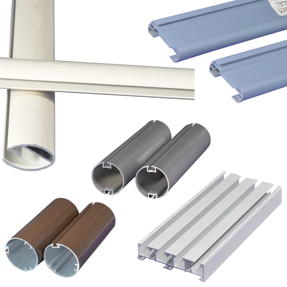 Kemet 6063 Aluminum Profiles Construction Material Different Shapes Round Pipes and Tubes