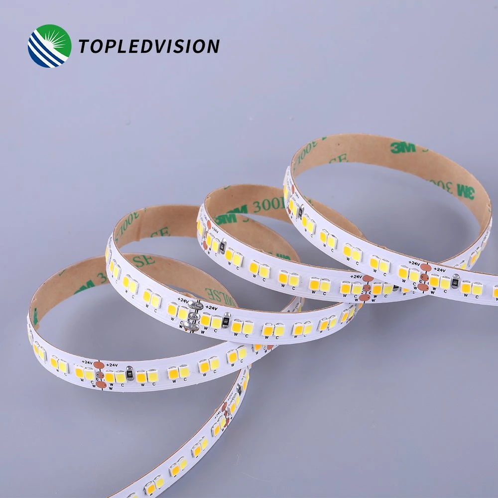 Super Bright CCT Adjustable White Light SMD2835 240LEDs/M LED Flexible Strip