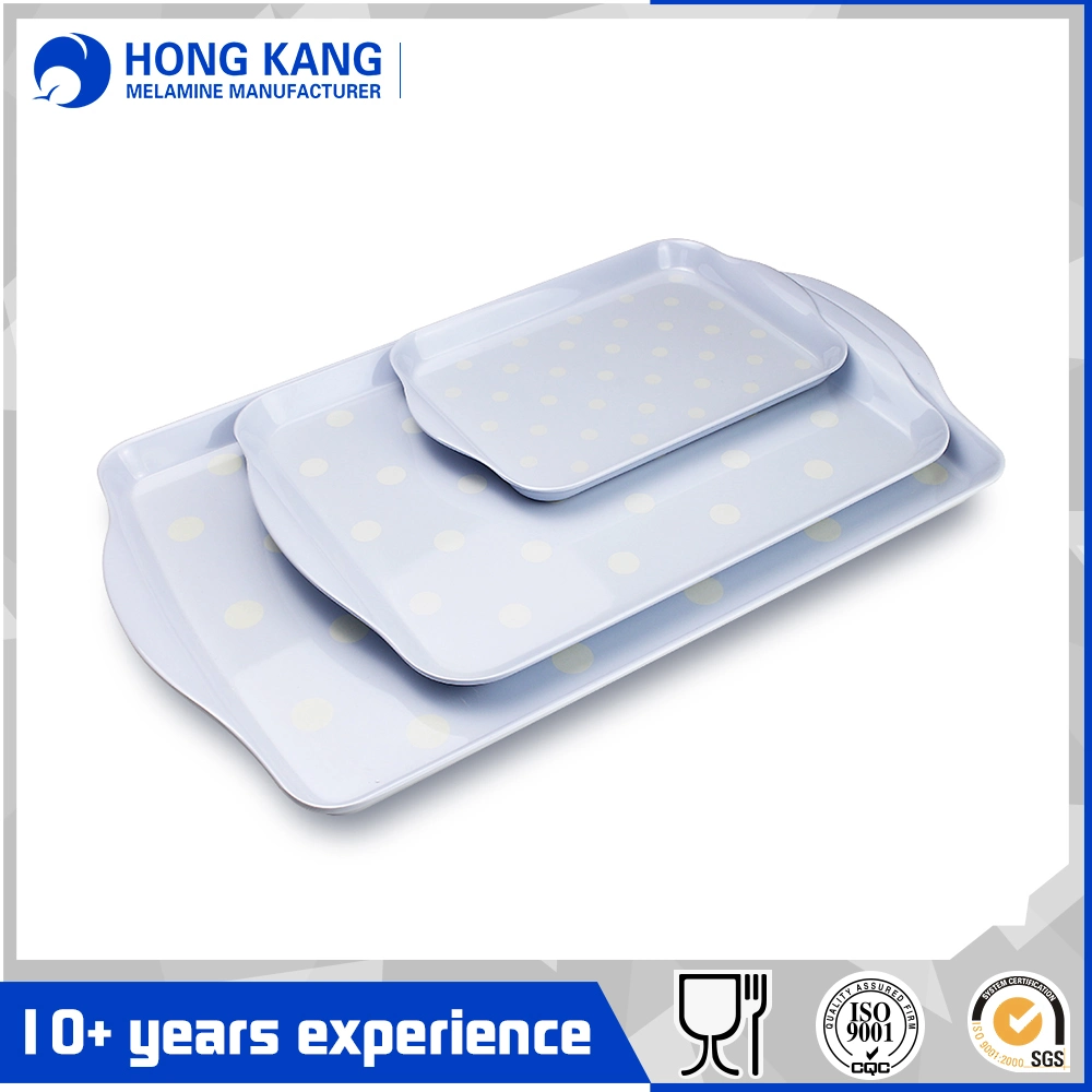 High quality/High cost performance  New Design Melamine Tray Set