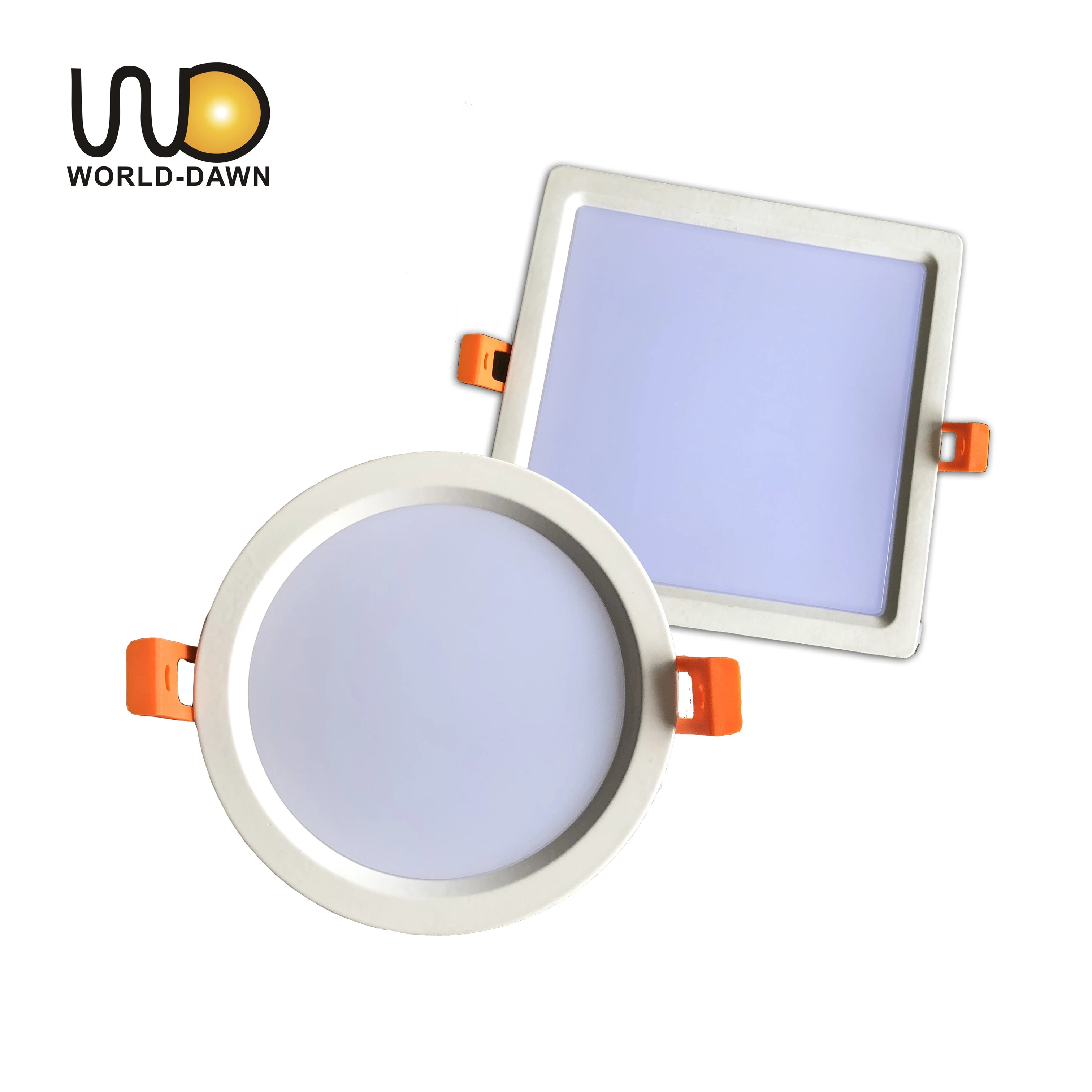 Recessed Round and Square SMD LED Ceiling Panel Lamp