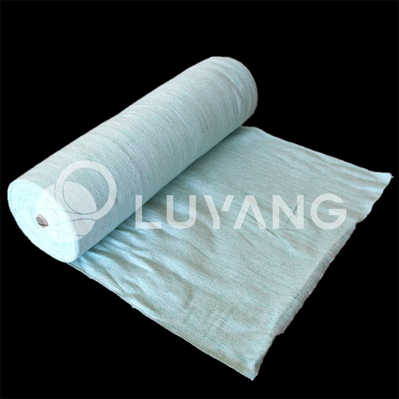 Luyangwool Kaowool prix raisonnable de haute qualité à haute température ignifugation 1260 soluble d'isolation en fibre de céramique tissu pour isolement libre de l'amiante