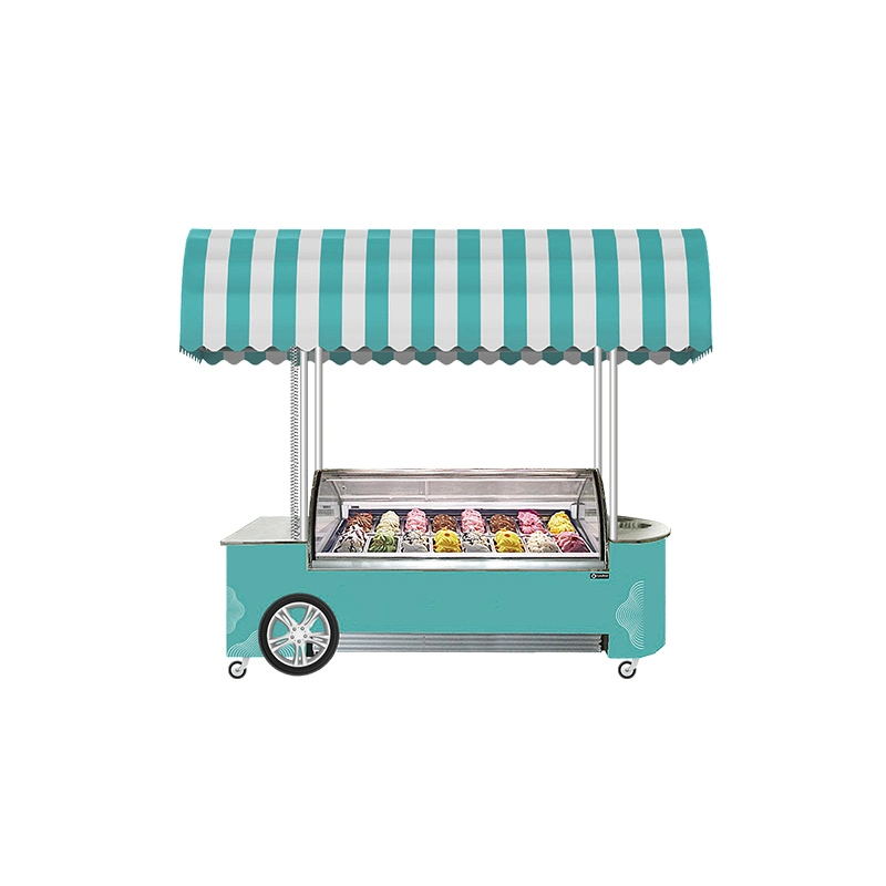 American Standard Automatic Fiberglass Ice Cream Cart for Sale