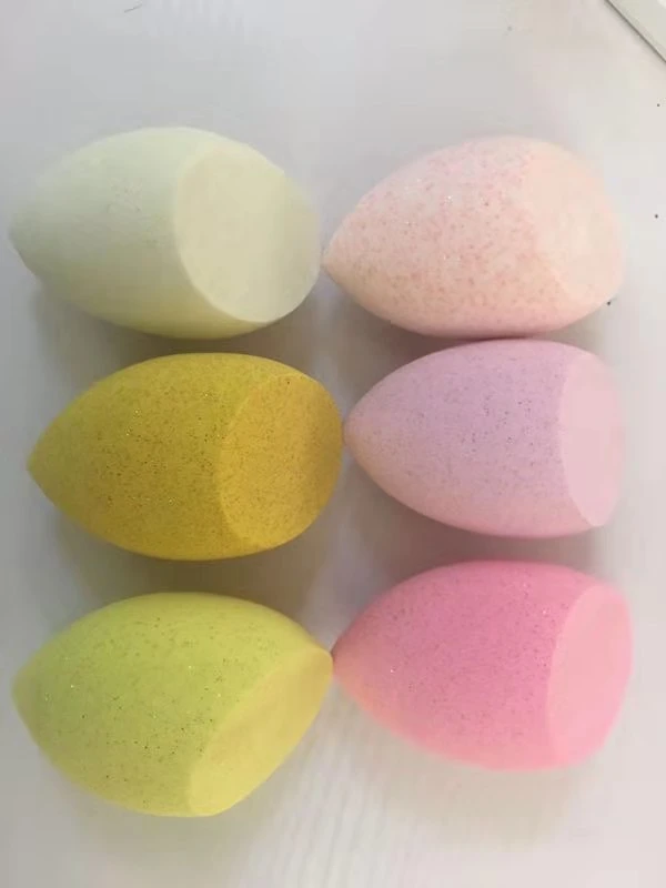 Bunte Schönheit Sponge Blender Nicht-Latex Make-Up Sponge Make-Up Blender Angeschlanzt Form