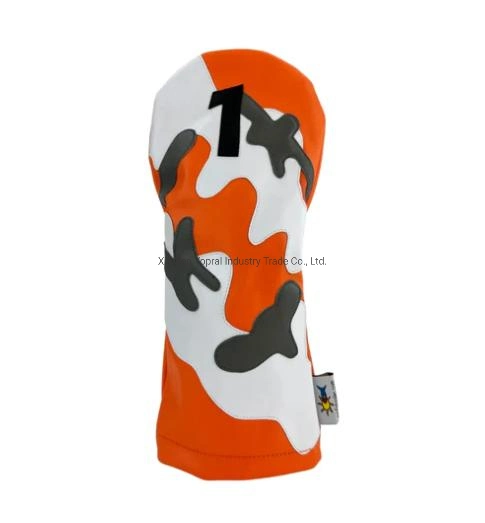 Camouflage Golf Clubs Headcover Driver Wood Fairway Golf Head Covers