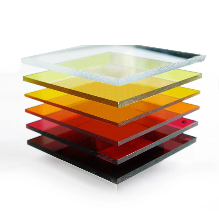 Color Acrylic Plate Allow The Adhesive Material to Separate Without Traces