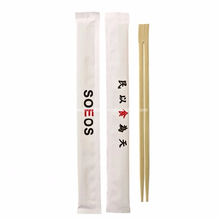 Full Paper Wrapped Customsize Logo for Bamboo Chopsticks