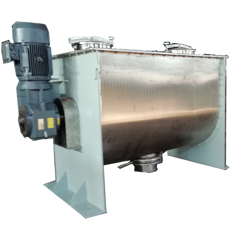 Longxing Industrial Horizontal Batch Ribbon Blender for Water Putty Ribbon Mixing Blender