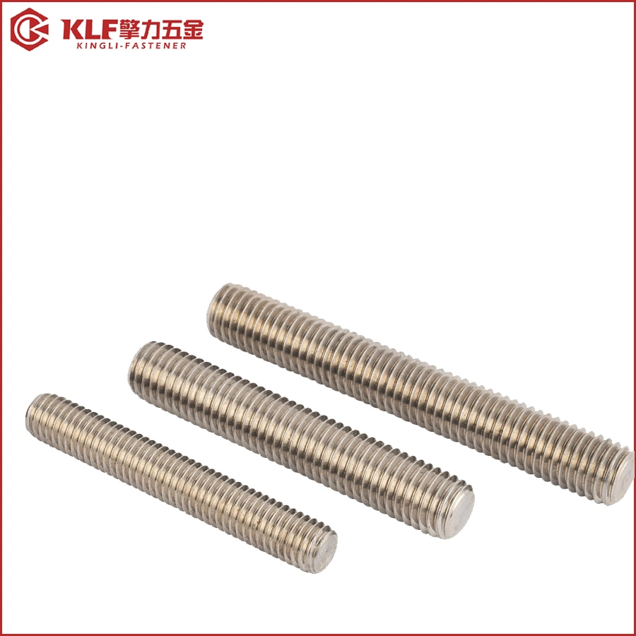 ASME B18.2.1 Full Thread Rod ASTM A193 B7 Stud Bolt Flange Fastener