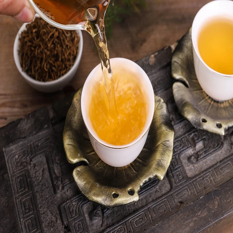 Certificado USDA sabor natural suave para peso solto Golden Monkey Chá preto