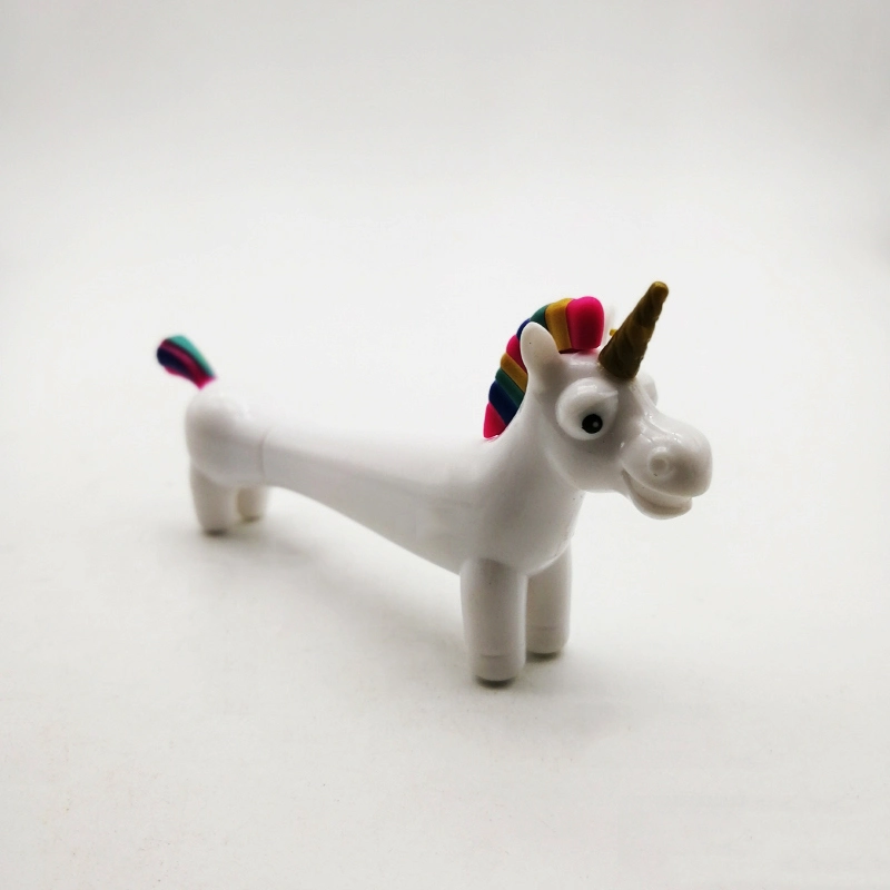 Unicorn Shaped Mini Cute Ball Pen Novelty Plastic Custom Pens