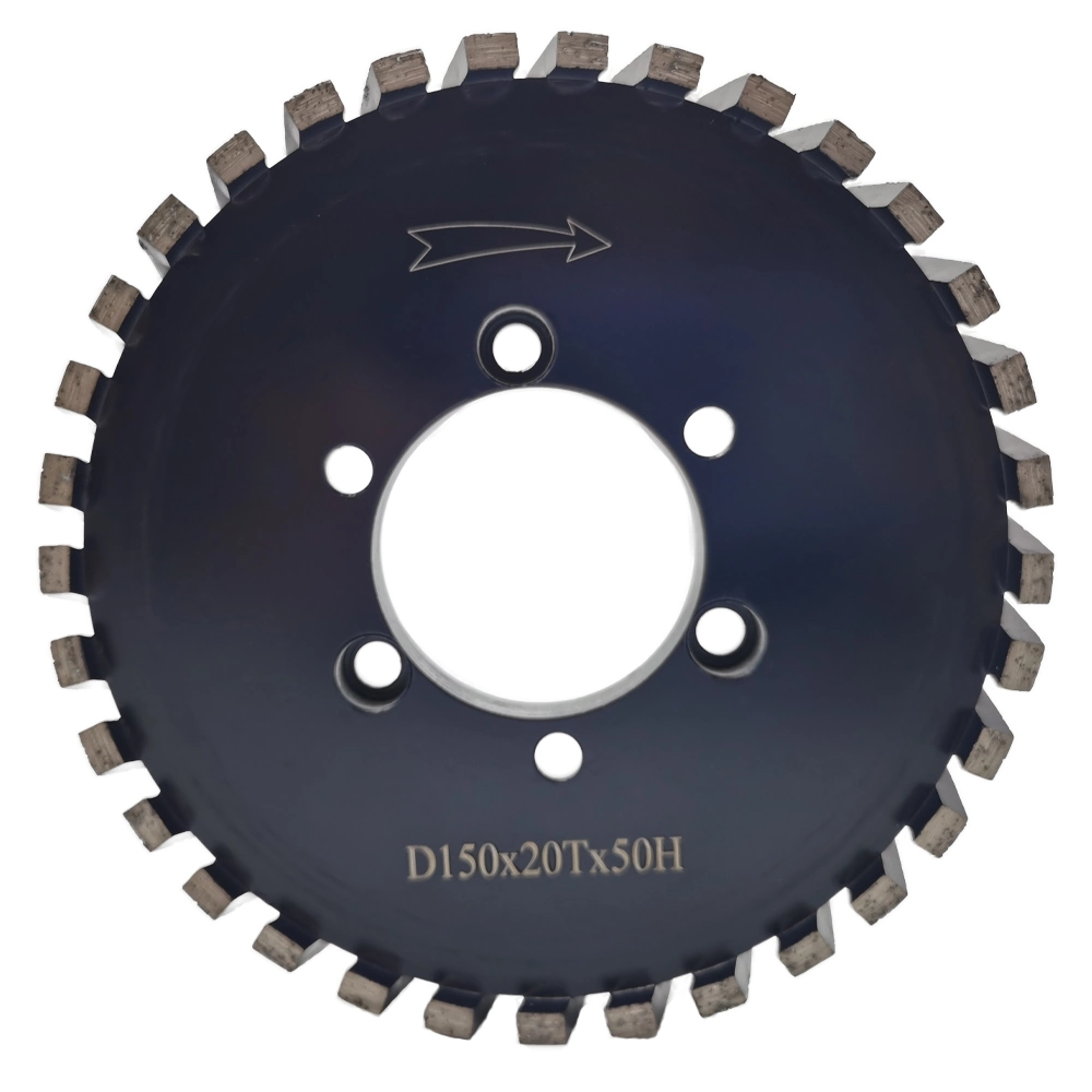 Diamond Grinding Tools CNC Stubbing Wheel for Granite Surface Milling