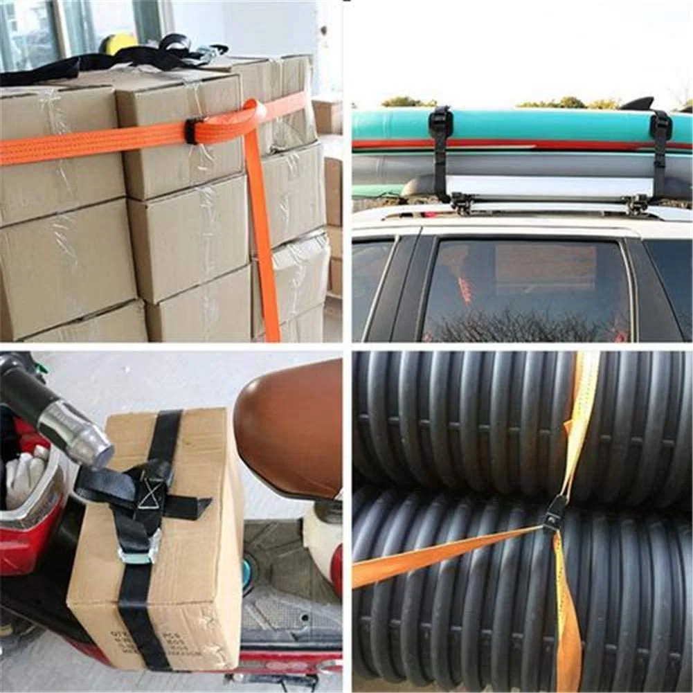 High Strength Cargo Lashing Tie Down Ratchet Strap for Car