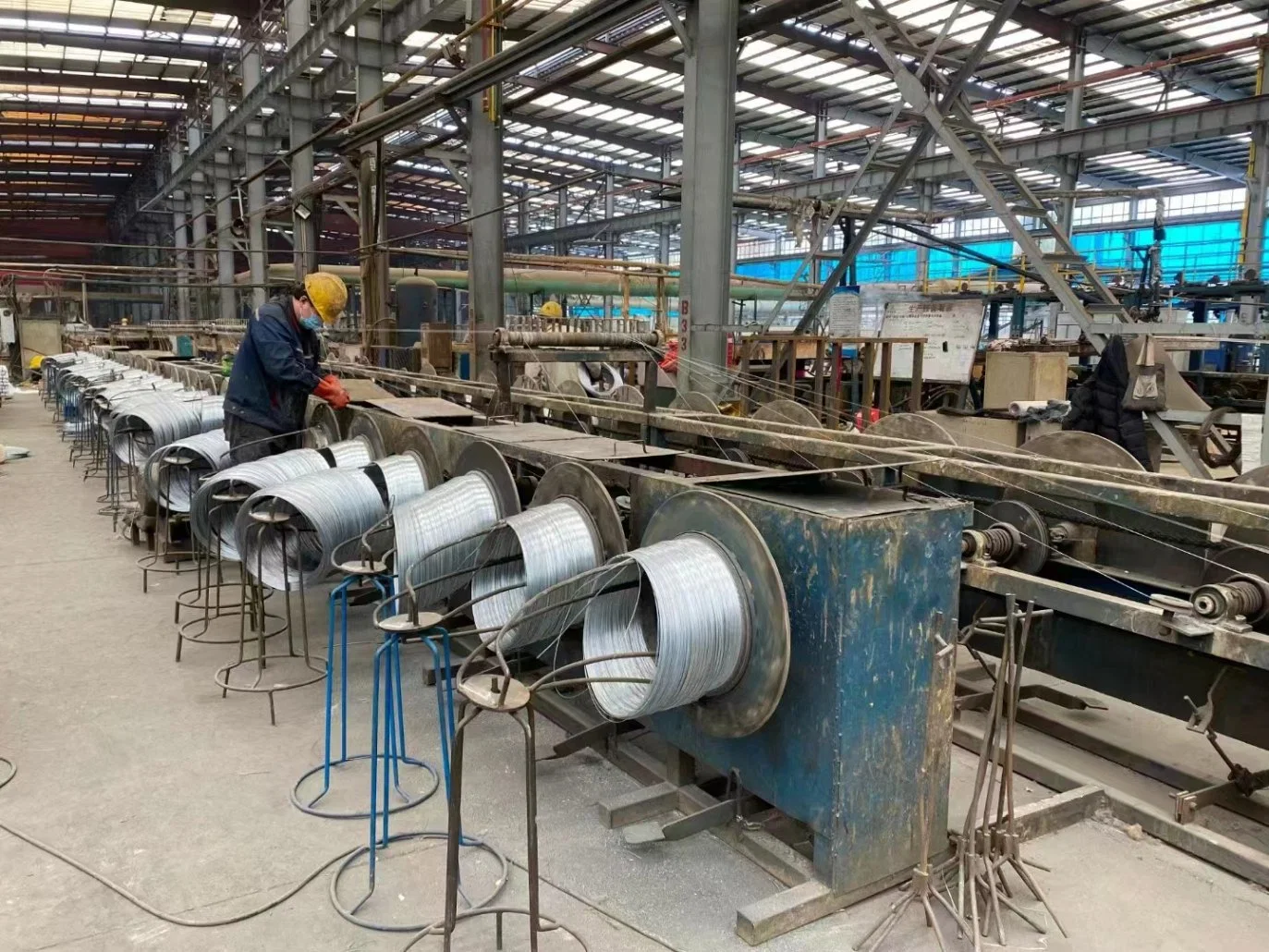 Original Factory Mill Building Material Hot Dipped Galvanized Zinc Coated Coiled Iron Steel Wire for Building Material