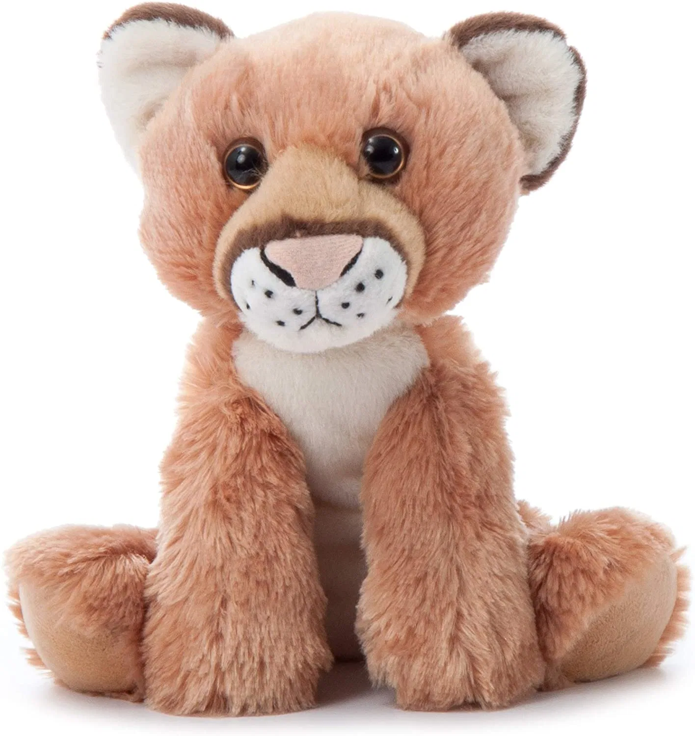 Custom Wild Lion Soft Plush Toy Medium Sitting Animal Stuffed