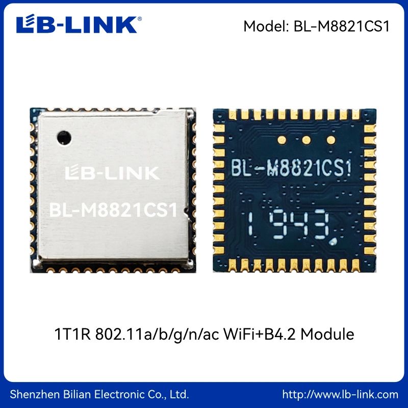 LB-LINK BL-M8821CS1 ce/FCC/SRRC/KC/Telec certifié 802.11A/B/G/N/AC 867 Mbit/s WLAN + B5.1 Module combo USB2.0 carte combo Wi-Fi OEM Realtek RTK