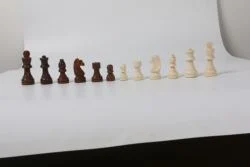 3-en-1 Jeu d'échecs Jeu d'échecs en bois Jeu de société amusant Jouets éducatifs