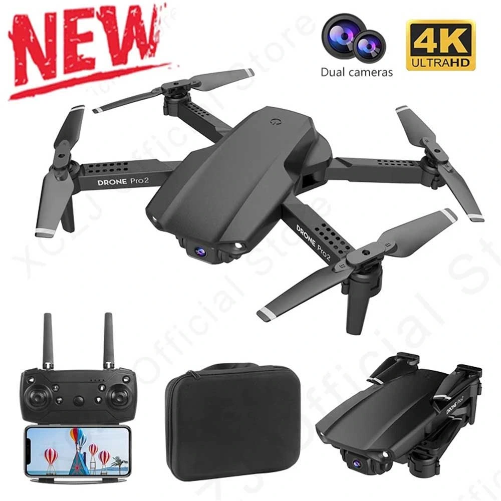 E99 PRO2 4K Dual Camera WiFi Fpv Aerial Photography Mini Foldable Drone