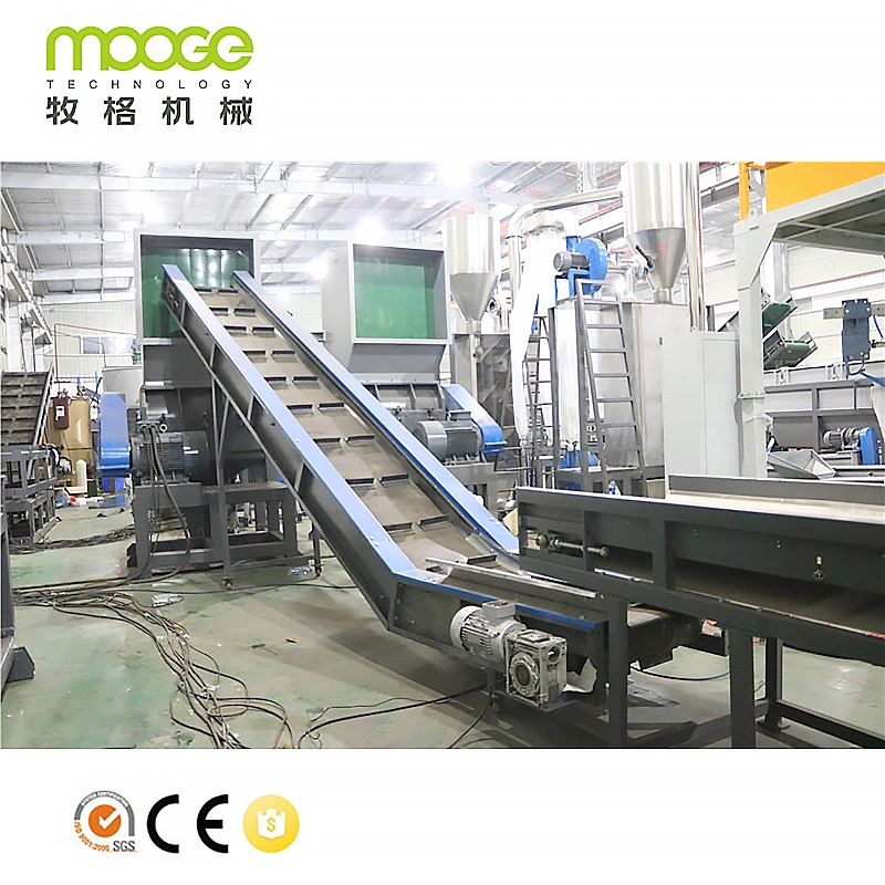 High Productivity 3000kg/H Food Grade Plastic Pet Bottle Recycling Production Washing Line