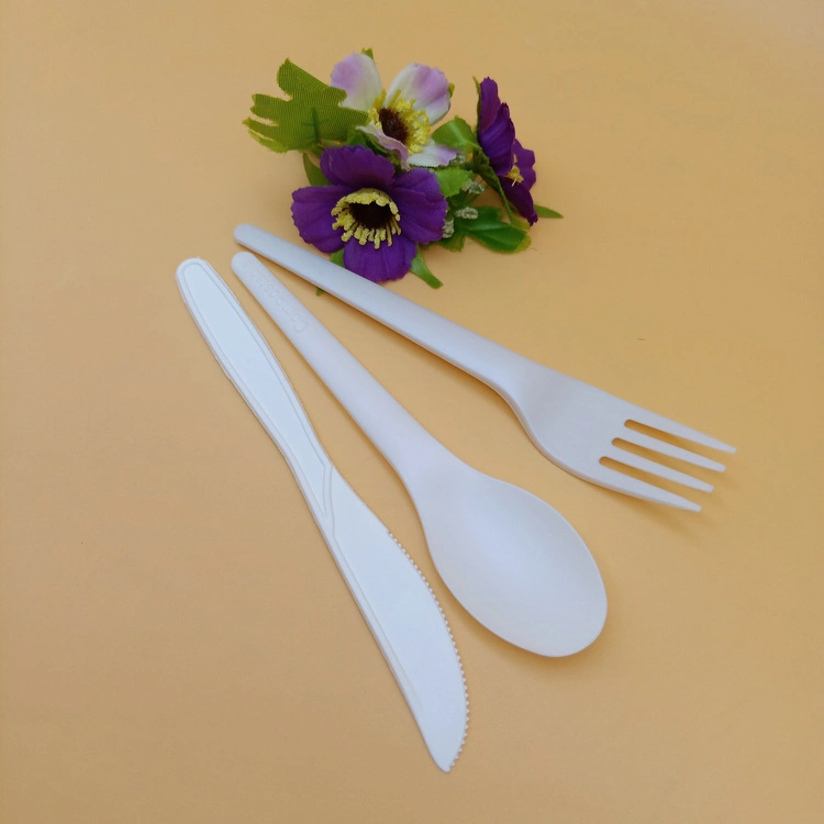 Environmentally Friendly Biodegradable PLA Disposable Tableware Set