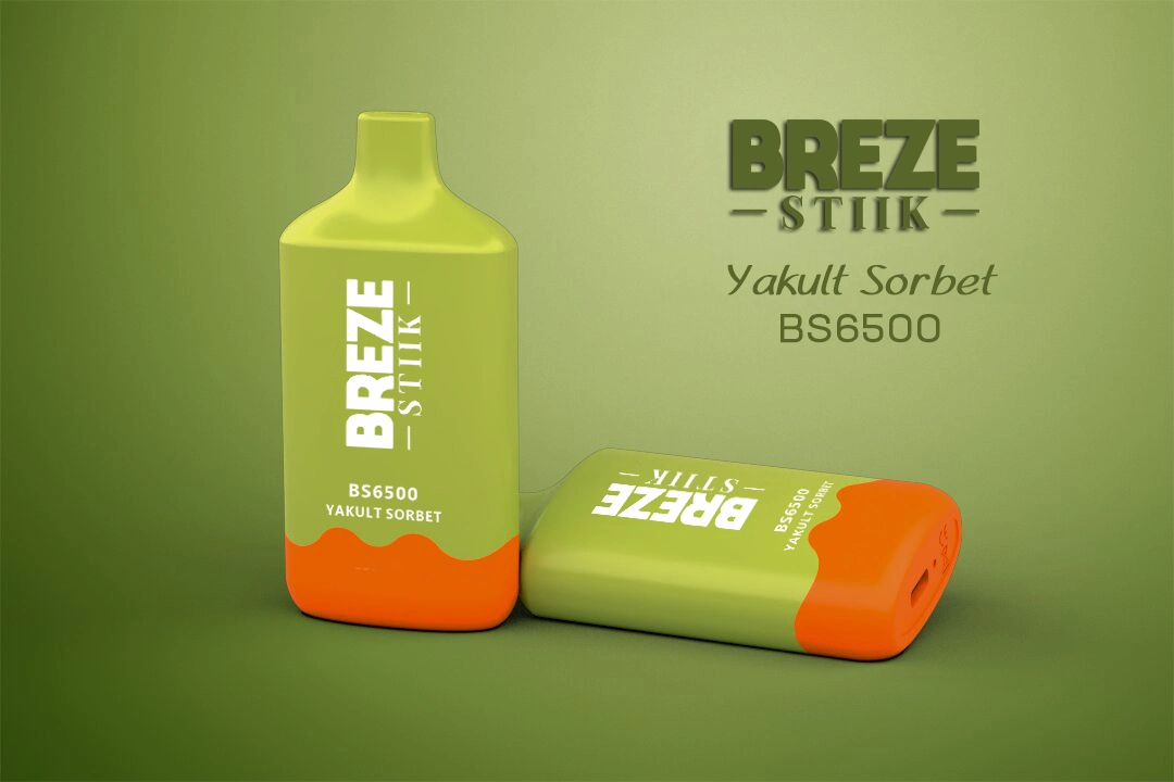 Blouses jetables Vape Breze Stiik BS6500 6500 ml avec rechargeable Batterie rechargeable 400 mAh