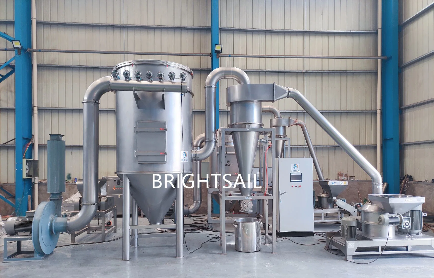 2022 Brightsail Acm Grinder Ultra Fine Powder Grinder Air Classifier Mill Acm Mill