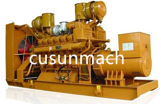 Jinan Engine Russia 400kw Natural Gas Engine Generator Set 400kw