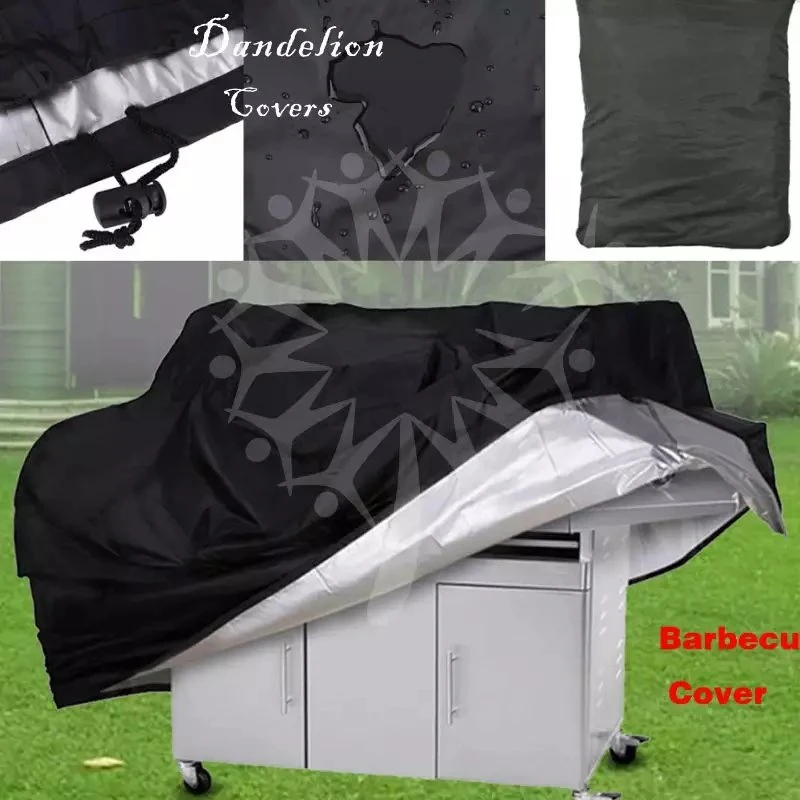 600D Custom Size Heavy Duty reißfest schneefest Regenfest wasserdicht BBQ Grill Abdeckung