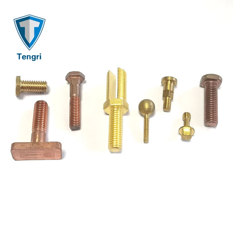 Automotive Hardware Customize Standard and Non Standard Bolts CNC Machining Bolt Hammer Bolt Brass Bolt CNC Bolt Lathing Bolt Shoulder Bolt