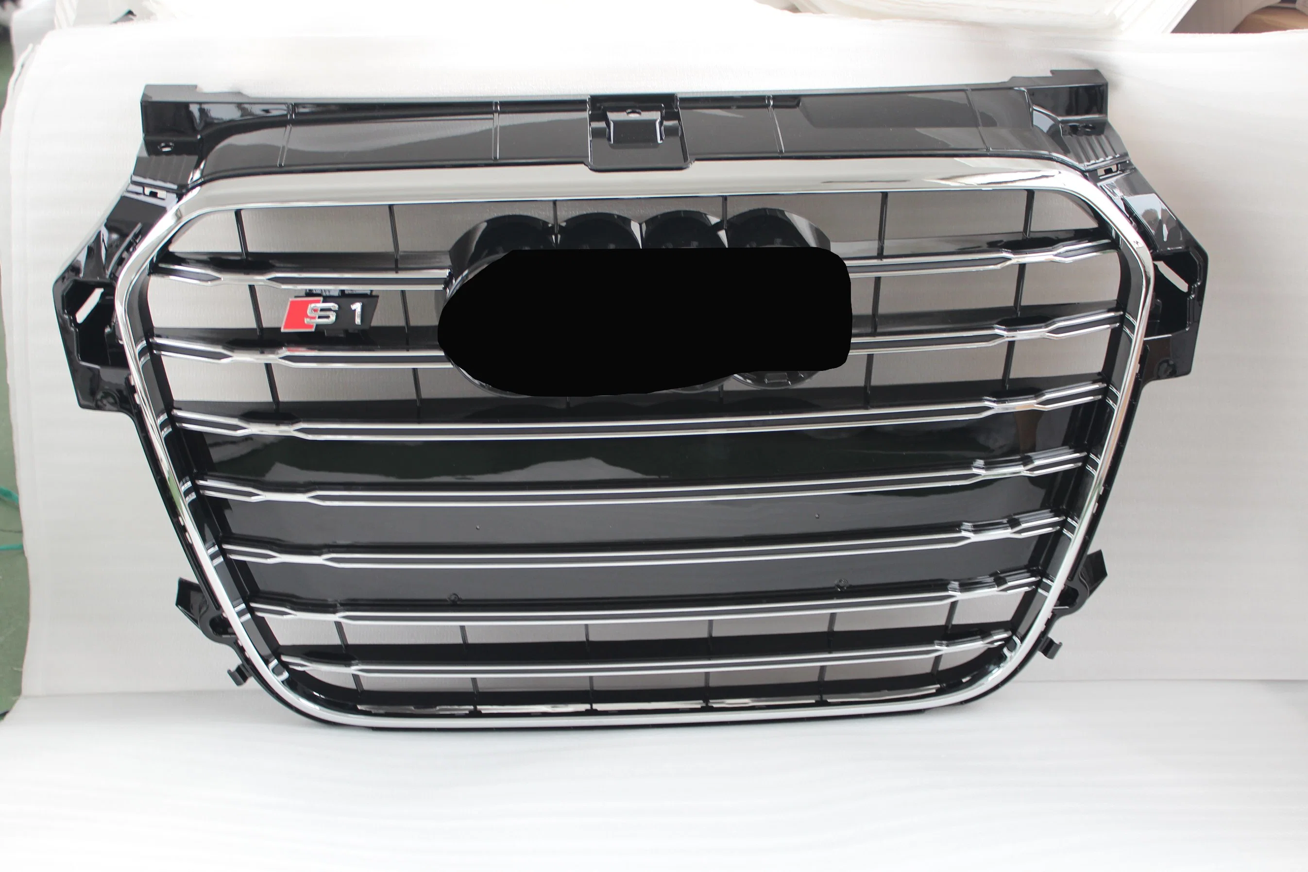 Factory Sale ABS Plastic Auto Body Kits Spare Parts Front Bumper Grilles for Audi A1 S1 2013-2015