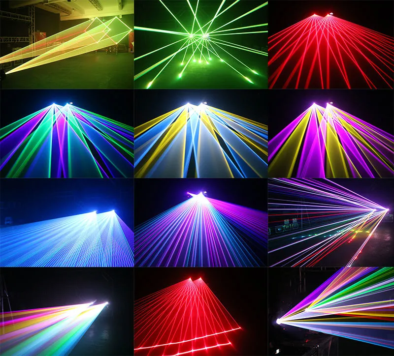 Déplacer la tête laser de la lumière avec anneau de LED pour DJ Disco Club lumière