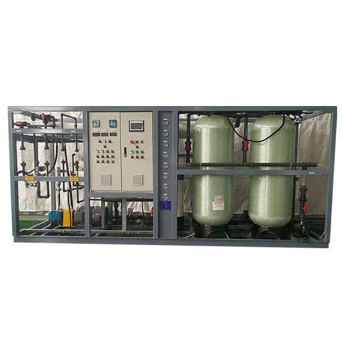 Drinking Water Desalination Machines Containerized Water Treatment System Reverse Osmosis Purifier with Container
