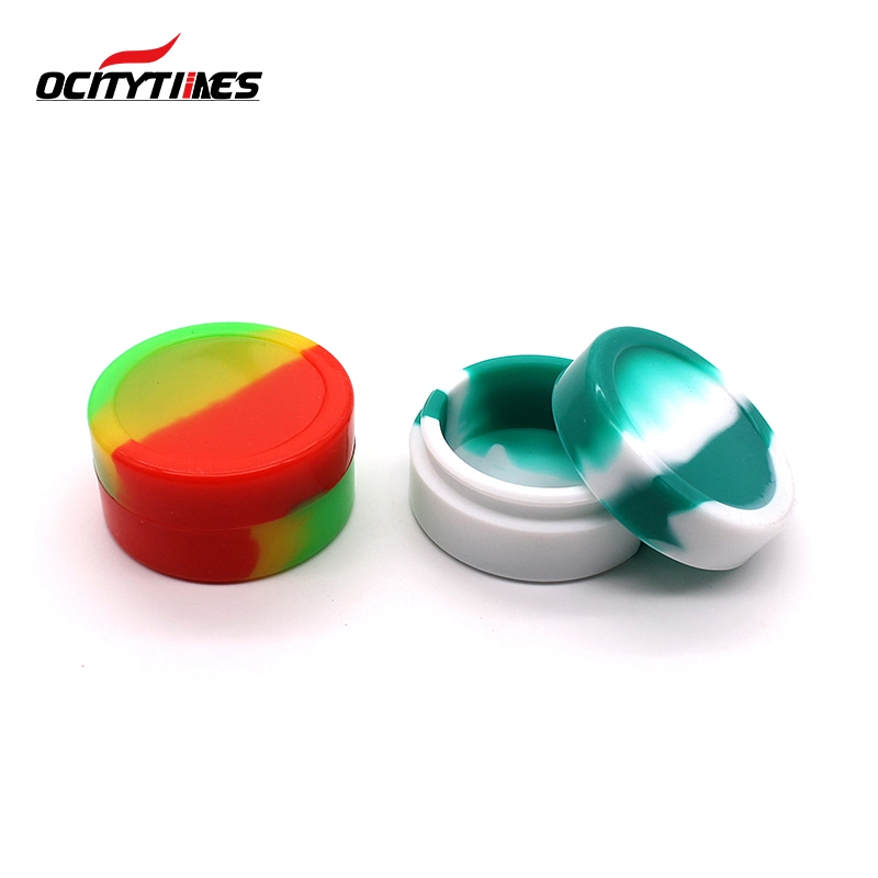 Ocitytimes Customized 500ml Pet Plastic Cosmetic Food Jars Package with Aluminum Cap