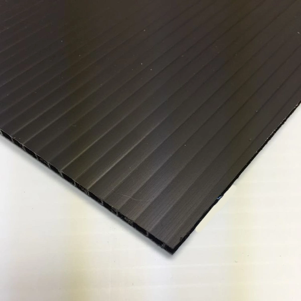 Black PP Material Corrugated Sheet for Floor & Wall Protection