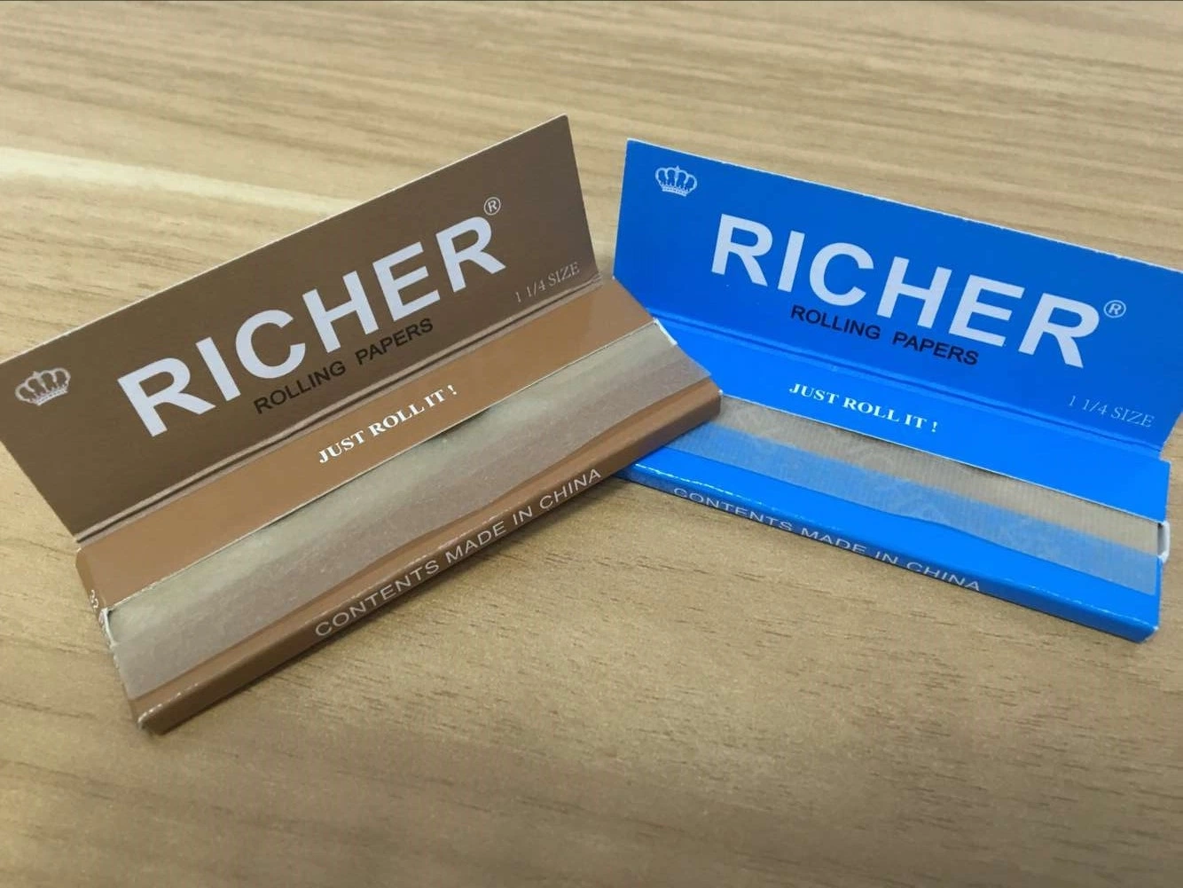 Richer 13GSM Tobacco Smoking Hand Roll Cigarette Rice Rolling Paper