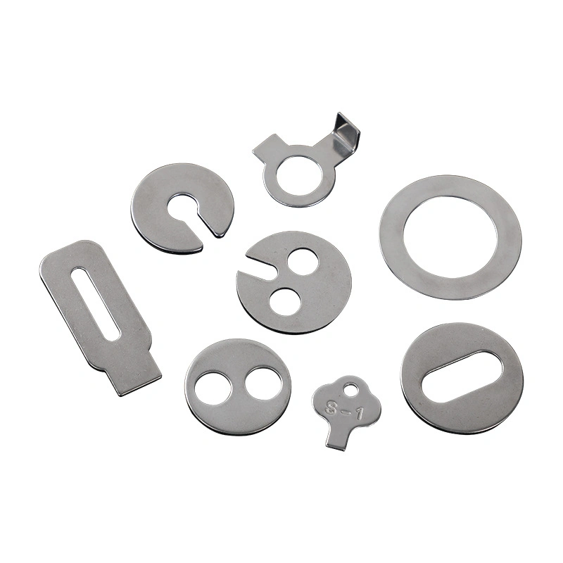 Custom OEM Small Stainless Steel Hardware Precision Metal Fabrication Stamping Parts Flat Lock Machine Part Washer