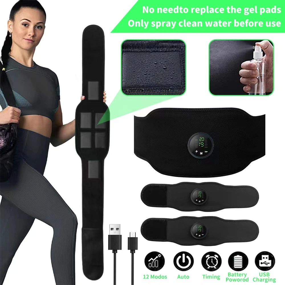 Home Use EMS Ab Stimulator Abdominal Massager for Body Shaping